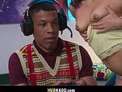 French Babe Lena Coxx Squirts On Boyfriends Video Game Obsession