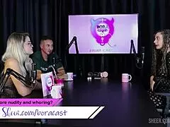 compilados da jujube delicia no bora cast com bruna carlos sheer red