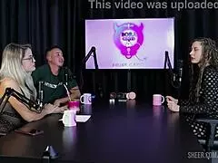 compilados da jujube delicia no bora cast com bruna carlos sheer red