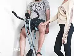 Indian Desi Lady Gets Fucked Hard by Stranger in Gym During Exercise