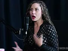 compilados da jujube delicia no bora cast com bruna carlos sheer red