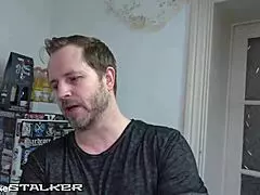 Julia's tattooed busty milf destroys ass in hot threesome with rimming and piss.