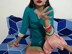 Hot milf bhabhi in roleplay sex with innocent devar 😍