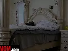 Katie Monroe titfucks stepson to cum between tits