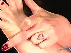 i dominate barefoot with pierced toes tattooed milf housewife in glasses femdom on black maledoms but say dominat error