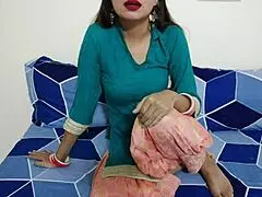 Hot milf bhabhi in roleplay sex with innocent devar 😍