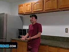 Stepmother Lures Hot Babes With Stepson's Big Dick For Taboo Threesome Fuck