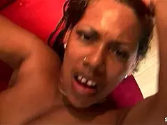 curvy big butt ebony bitch pick up for hard casting fuck with facial cumshot