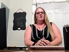 Teacher Provides Jerk Off Instructions in Office and Reveals Pregnancy