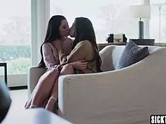 sicktaboo com - wet brunette milf alex coal tribbing with hot lesbian milf spencer bradley 😍