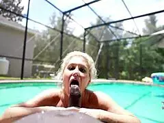 poolside milf getting so wet?