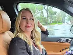 Milftrip big tit blonde milf picked up for unattached sex