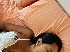 pov stepson caught his stepmom masturbating then fucked her and powerfully cum on her ass - panama