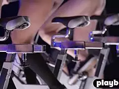 Sexy Big Ass Redhead Milf Stewart Posing For Playboy After Workout