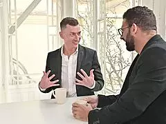 Busty language teacher anissa kate gives mature students steamy dp in class