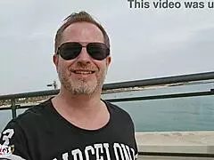 I fucks lynna nilsson hardcore on the beach cum in mouth