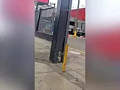 On the street, I found my neighbor's unfaithful whore who denies her ass to her husband but lets me break it until shit comes out.