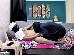 Indo bokep muslim girl arabic teacher and student shes fast learner lessons went perfect