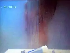German wife cum in shower - hide cam