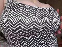 Big Gorgeous Tits Swinging In Close-Up For Everyone