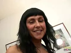 dressing provocatively and using her sex toys arouses her new bbc lover for anal sex