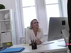 i watch secretaries in high heels strut around the office