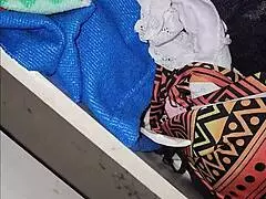 My Best Friend's Mom Catches Me In A Private Moment With Her Items