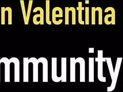 Desirable blonde samantha rone poses