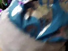 aimee rides santa's cock in christmas close-up