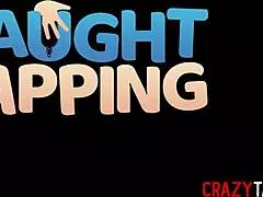 Big tits blonde girl with perfect ass riding big dick after babe sucked it 😜