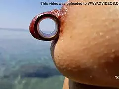 Hot Pissing On Nude Beach