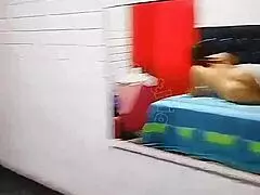 Latina Peruvian With Huge Ass Gets Bored And Twists In Her Room