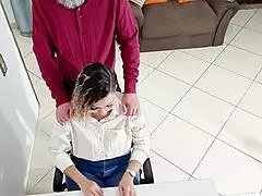 Secretary has her asshole used by her boss in the office?