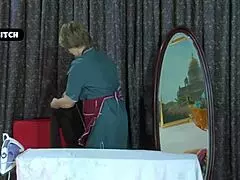 Accidentally Fucked Our Mature Housekeeper During Roleplay