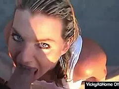 Vicky Vette Loving Outdoor Cock Fun?