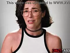 Casey Calvert Says, 'Enjoy My Tits While I Masturbate.'