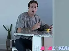 this milf loves cheating with her stepson