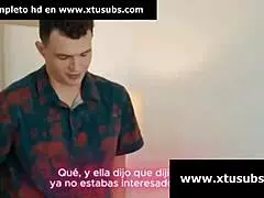 Neighbors desire each other in this hot Latina MILF scene with big cocks and creampies.