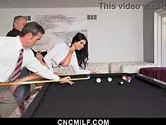 office party turns kinky with secretary threesome 😈