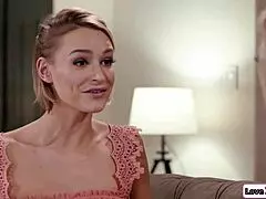 Milf teaches stepdaughter to masturbate with shaved pussy instructions.