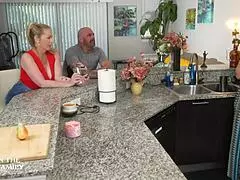 Cheating with stepsister Danni Jones in this hot scene.