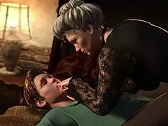 watch this freaky milf dominate a young guy in a full bio game?