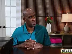 hot stepmom helps stepson pass by doing anything.