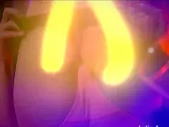 mature stripper julia ann teases her clit while dildo fucking her hole