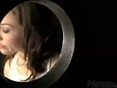 Brunette Amateur Sucks Big Cock Sloppily During Naughty Confession