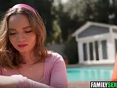 I, the step parent, woke up the innocent teen 18+ for passionate sex with my BFF's step parents