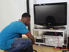 Desperate side chick fucks big dick and gets an orgasm