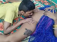 Amateur group desi sex with two girls fucking a skinny boy in indian ffm threesome