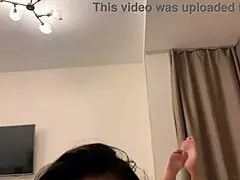 Hot Milf Sucked Her Stepson And Finished On Her Face In The Garage