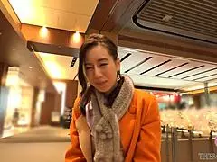 beautiful wife pickup nakadashi sex turns immorality to climax